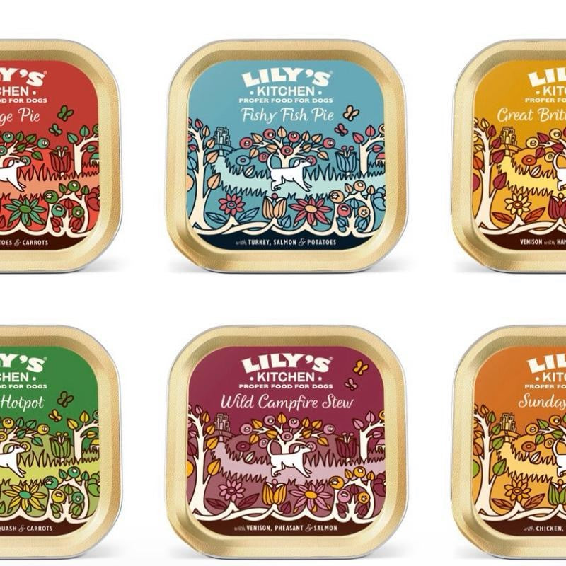 Lily’s Kitchen Wet Dog Food Tray 150g – Choose Your Flavour