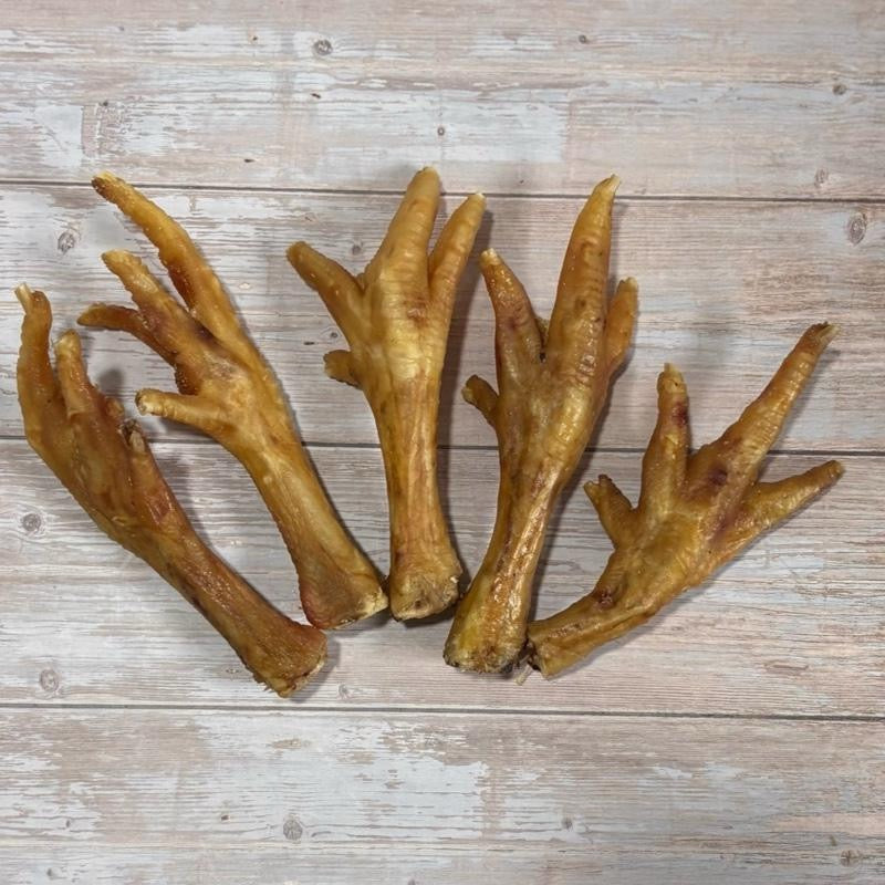 Air-Dried Chicken Feet for Dogs